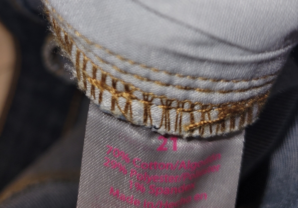 Embellished Silver Star Denim Mini Skirt NWT - Picture 5 of 5